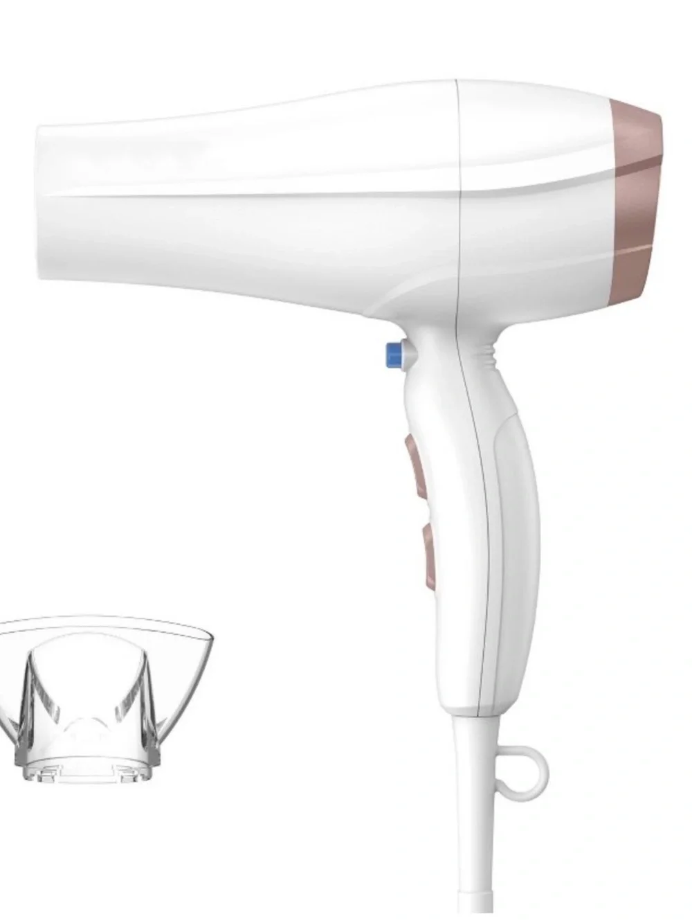 Conair Double Ceramic Hair Dryer - 1875W: Volumizing, All Hair Types, 3 Heat Set